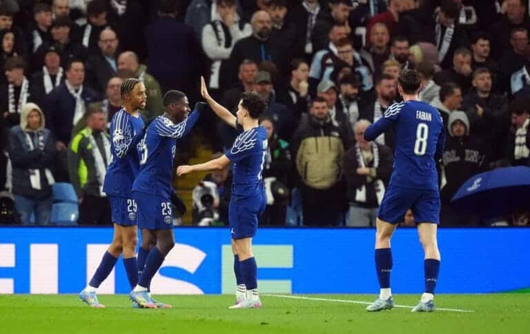 Aston Villa 3-2 Paris Saint-Germain (4-5): Ligue 1 champions stave off fightback to reach last four