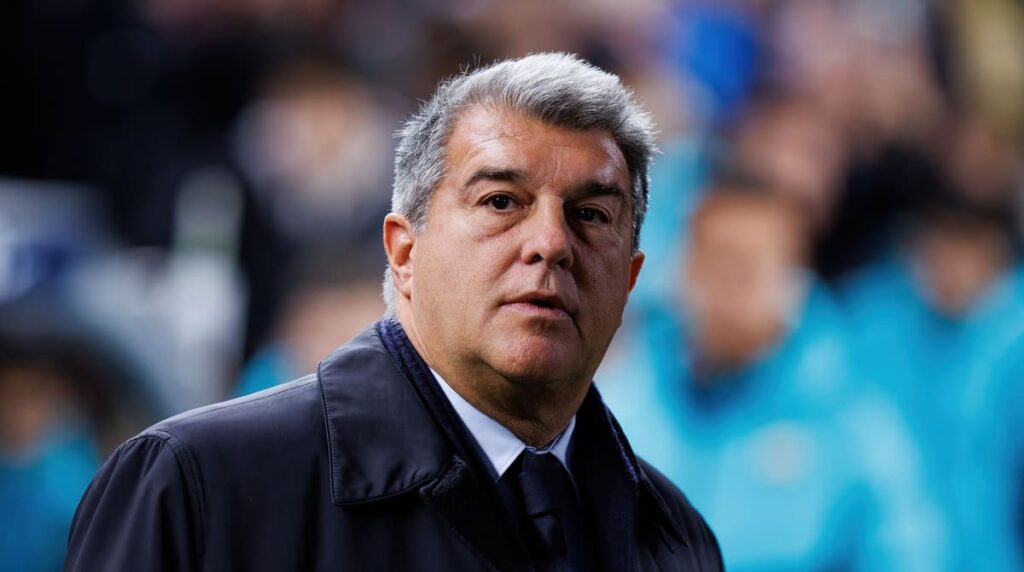 Barcelona president Joan Laporta