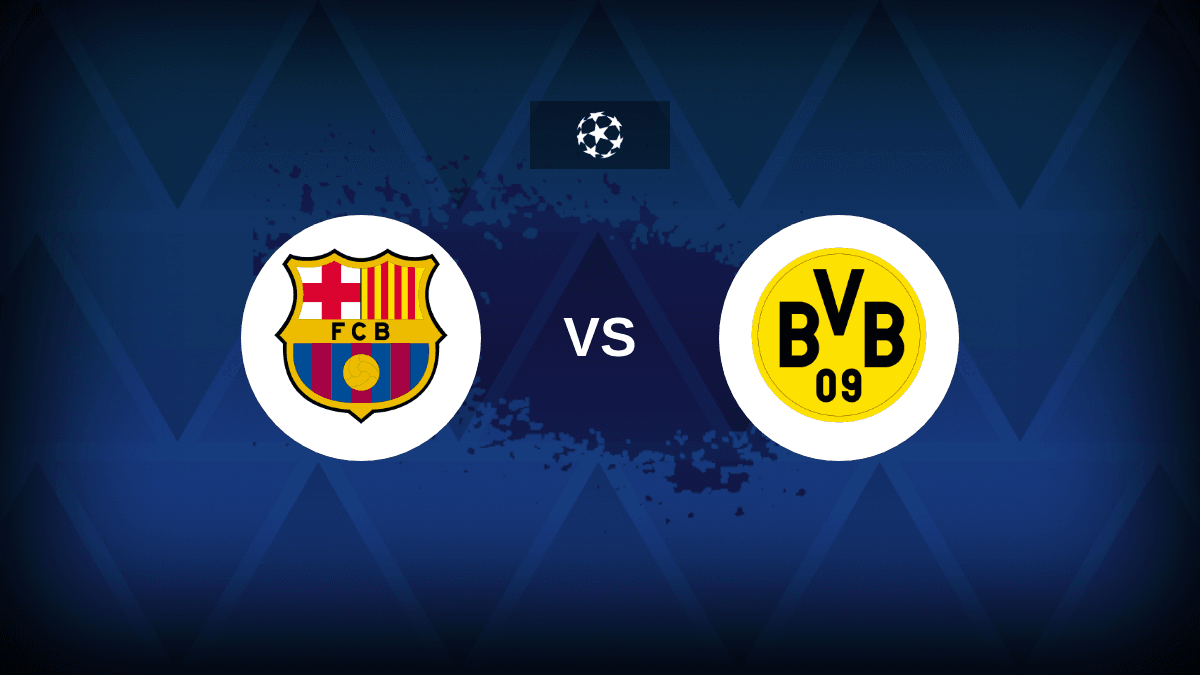 Barcelona v Borussia Dortmund: Line-ups, stats and preview