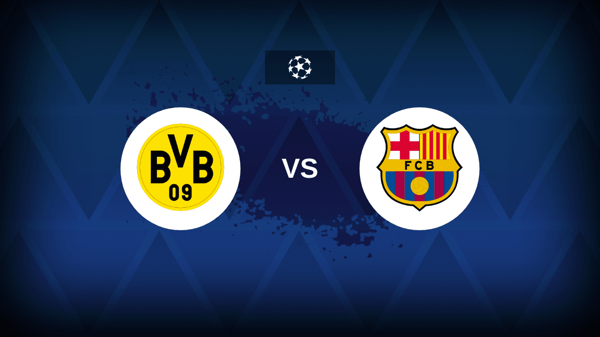 Borussia Dortmund v Barcelona: Line-ups, stats and preview