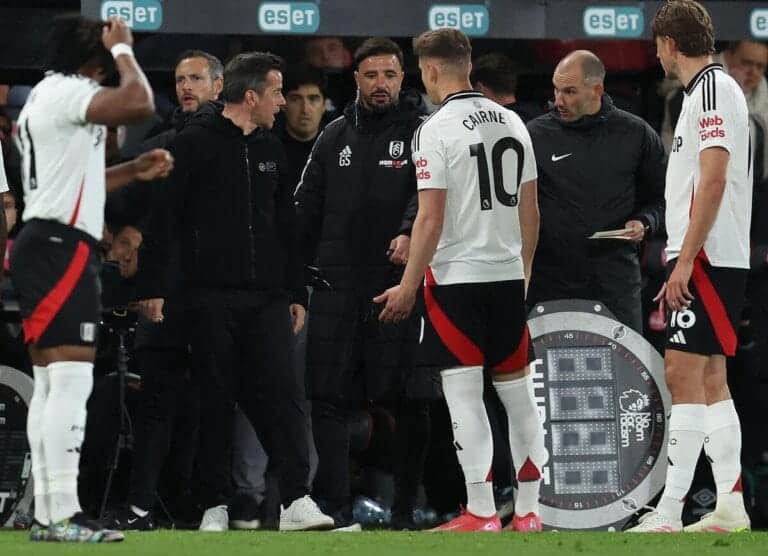 Fulham substituted wrong player, says manager Silva
