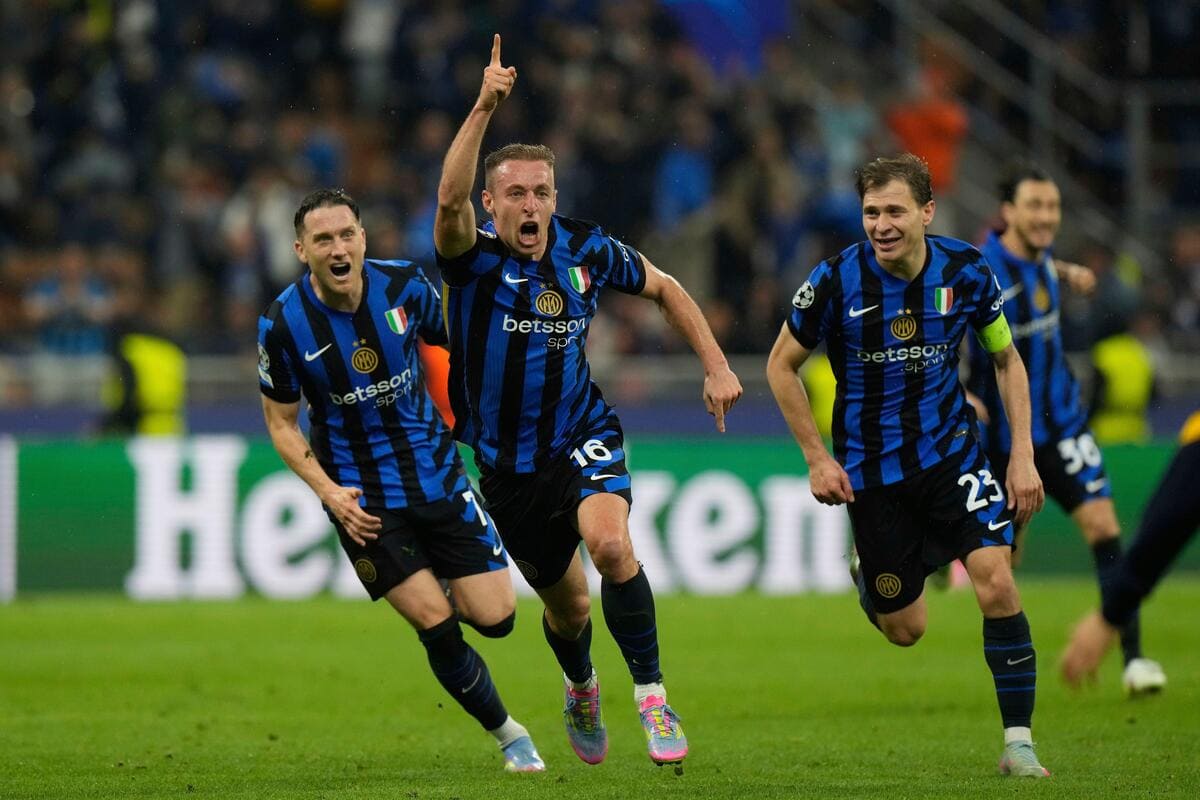 Acerbi and Frattesi settle last-four epic to send Nerazzuri into Champions League final