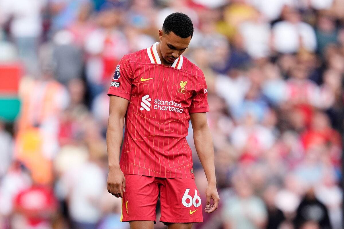 Alexander-Arnold booed as champions squander two-goal lead against dogged Gunners
