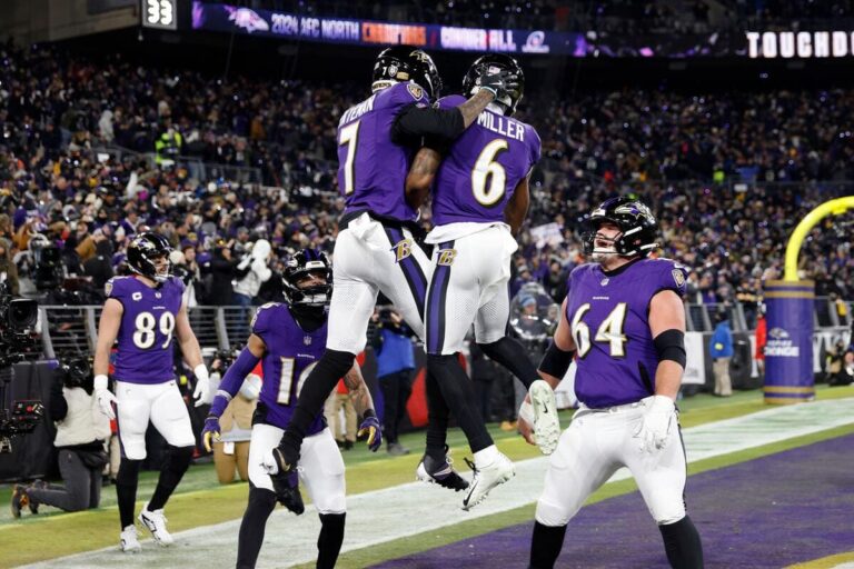NFL: Ravens Advance To Divisional Round Of Playoffs With Win Over Steelers