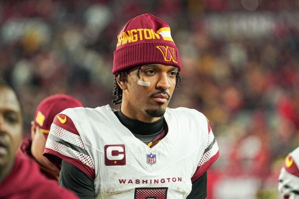 Comandantes de Washington QB Jaden Daniels