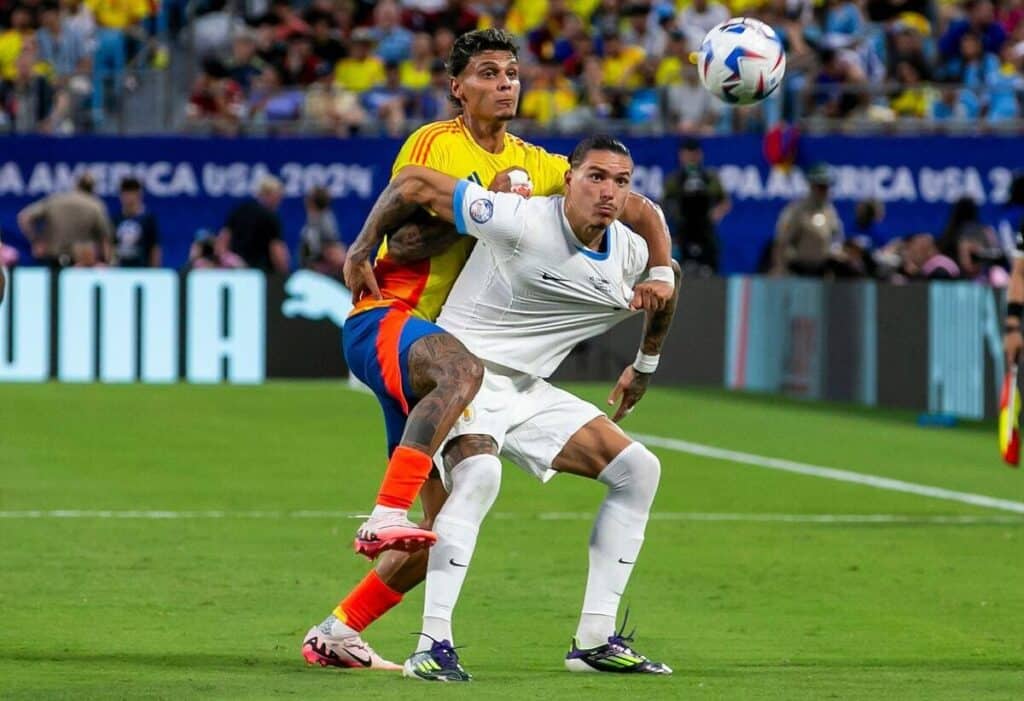 Uruguay stars Nunez and Bentancur among those sanctioned for brawling with Colombia fans
