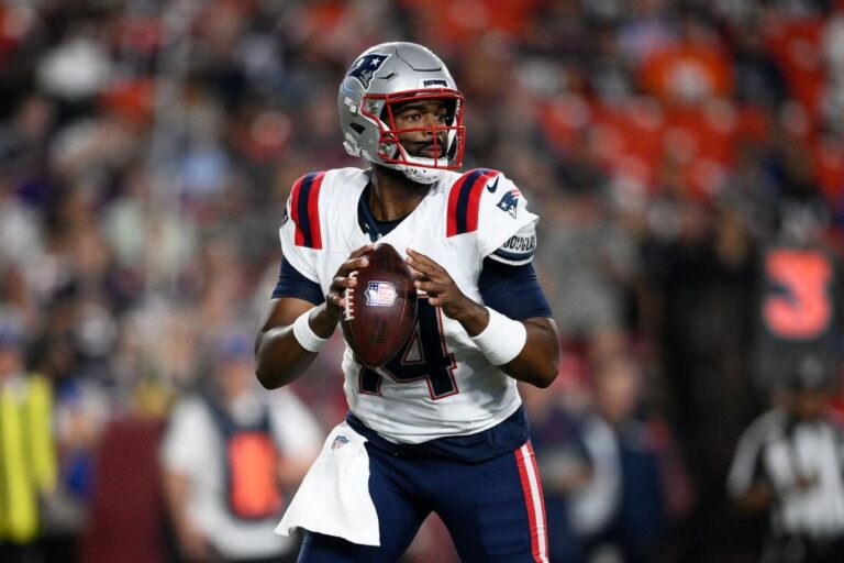 New England Patriots name Brissett as starter with Maye waiting in the wings