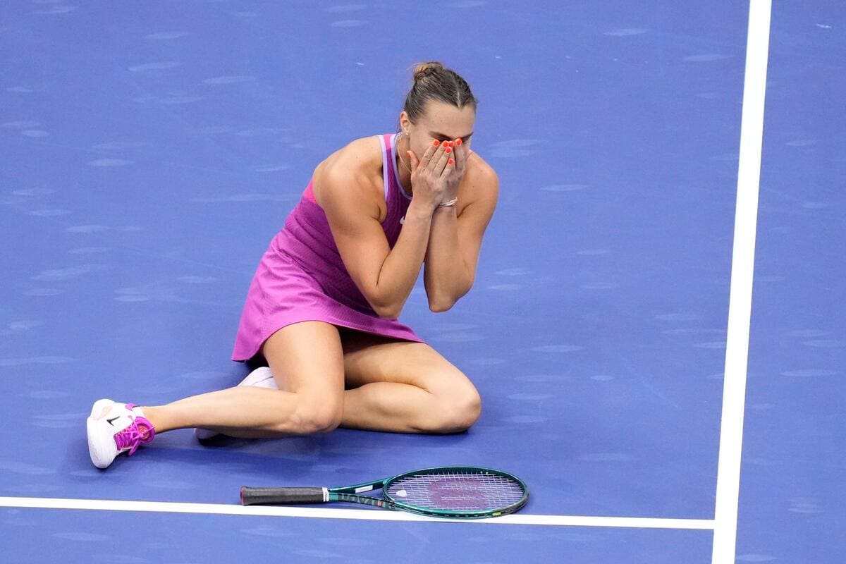 Sabalenka clinches US Open crown after seeing off Pegula fightback