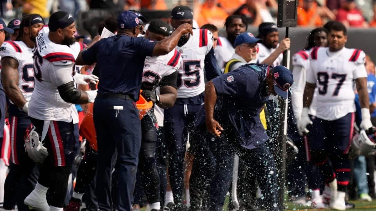 Mayo basks in first NFL victory after New England Patriots stun Cincinnati Bengals