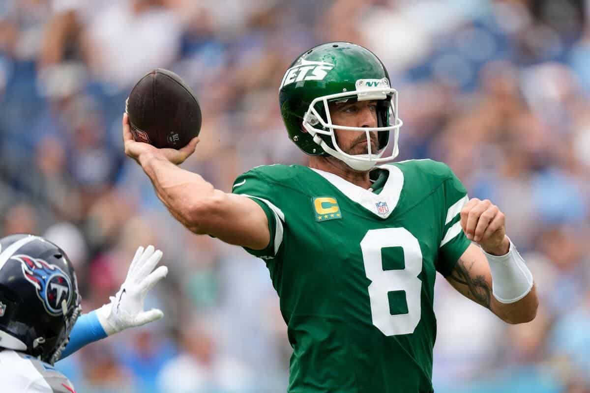 Rodgers delighted with win as experience shines through in Jets’ victory over Titans