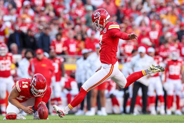 Chiefs place kicker Harrison Butker on IR