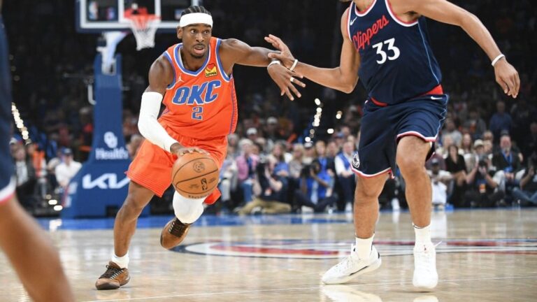 Gilgeous-Alexander hits career-high 45 points as Thunder beat Clippers