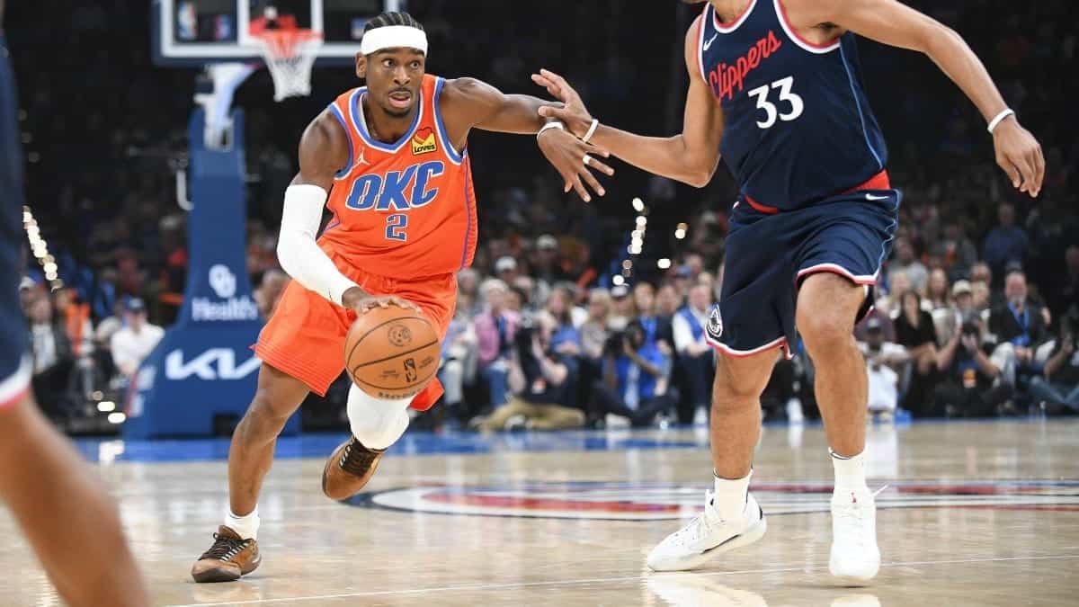 Gilgeous-Alexander hits career-high 45 points as Thunder beat Clippers