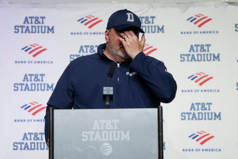 Dallas coach McCarthy urges slumping Cowboys to ‘fight, claw and scratch’ to keep season alive