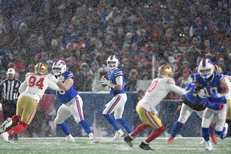 What’s the weather forecast for the NFL playoff games?