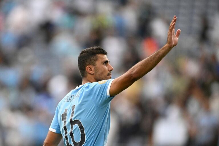 ‘We missed him a lot right?!’ – Guardiola hails Rodri’s return to starting XI after Manchester City thrash Juventus