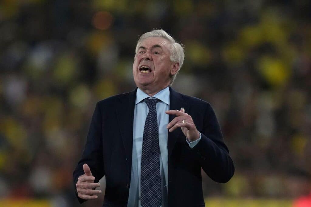 Brazil coach Carlo Ancelotti