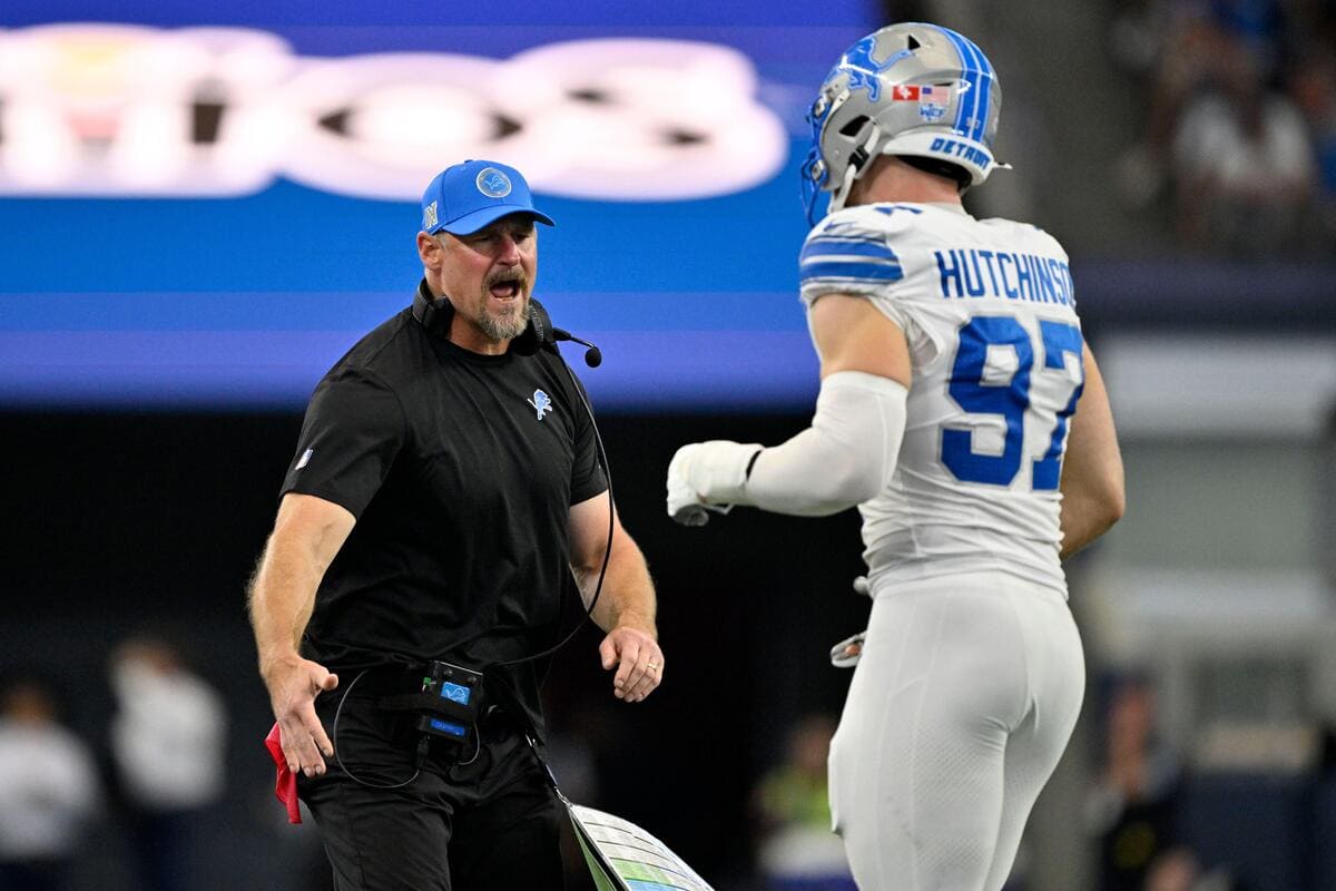 Aidan Hutchinson could play again this season says Campbell