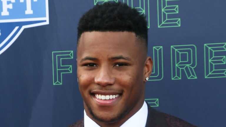 Saquon Barkley: Trump golf day showed ‘respect’ for president, Eagles back tells ‘really upset’ critics