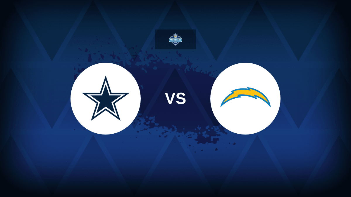 Los Angeles Chargers vs Dallas Cowboys – Odds, Picks, Prediction and NFL Betting Promos