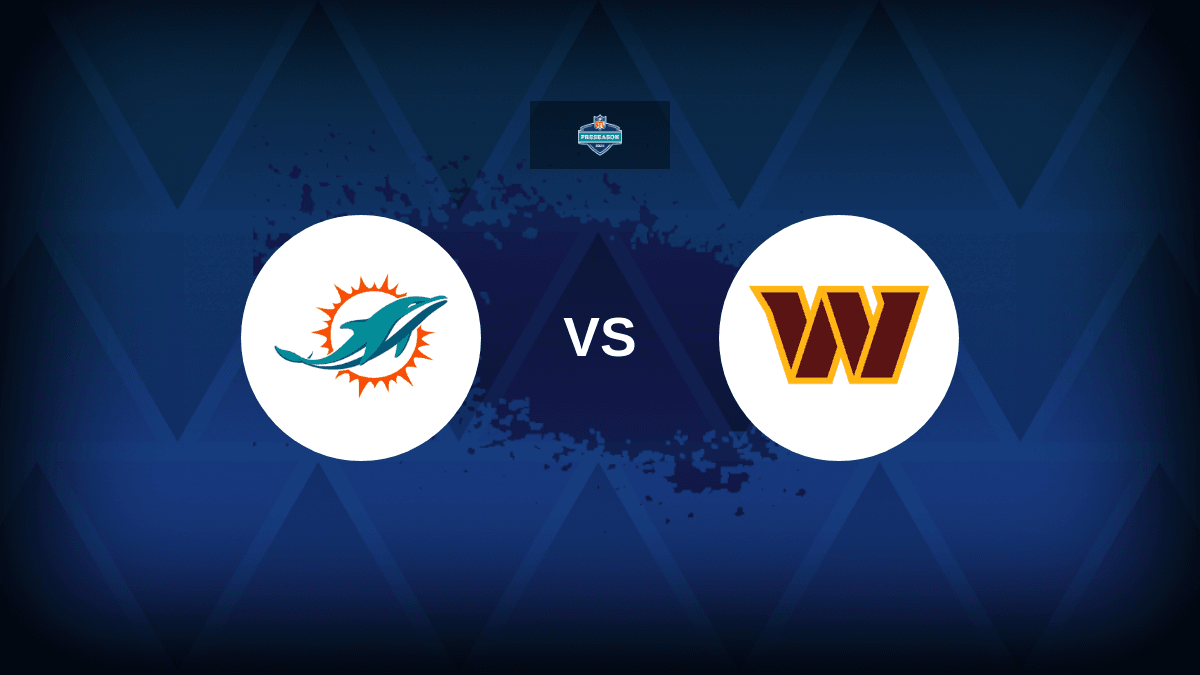 Washington Commanders vs Miami Dolphins – Odds, Picks, Prediction and NFL Betting Promos