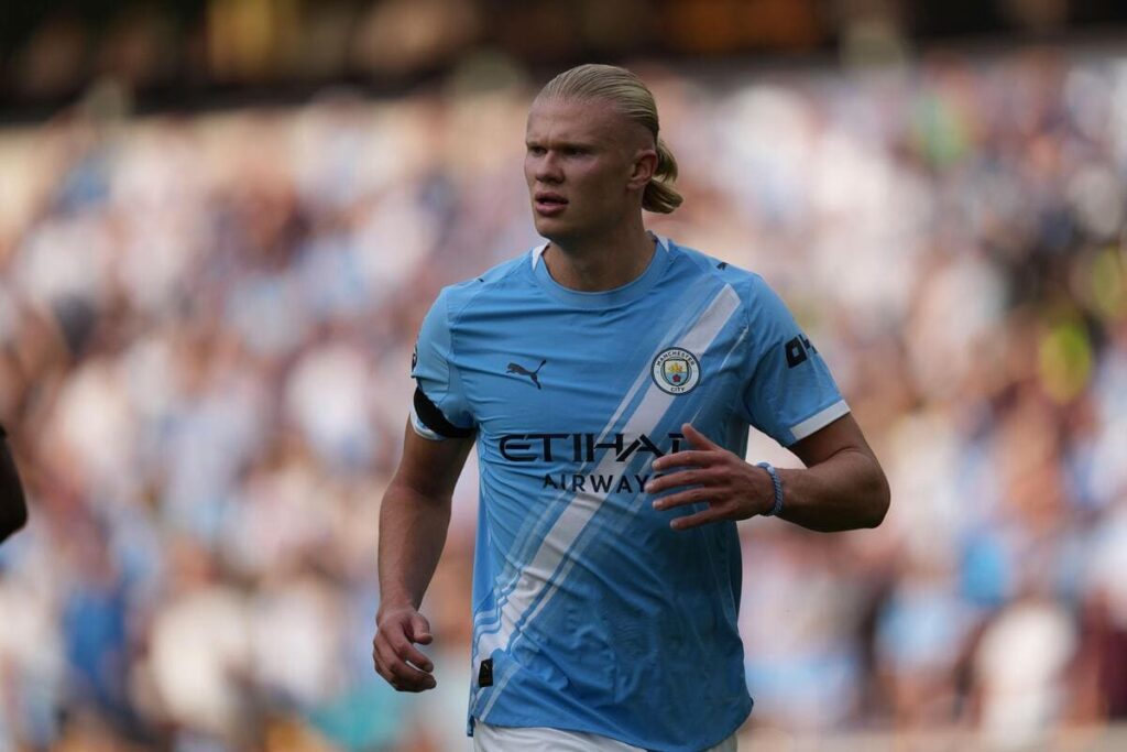 Erling Haaland of Manchester City