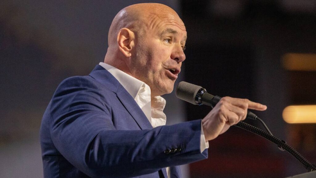 UFC MMA president Dana White