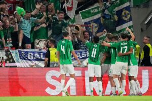 Slovakia vs Northern Ireland: O’Neill ‘aggrieved’ by referee after ‘poor’ goal decision and ‘joke’ red card in 2026 World Cup qualifying defeat