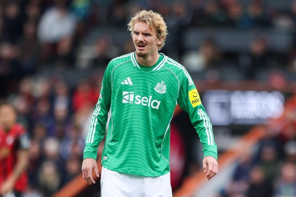 Newcastle striker Nick Woltemade