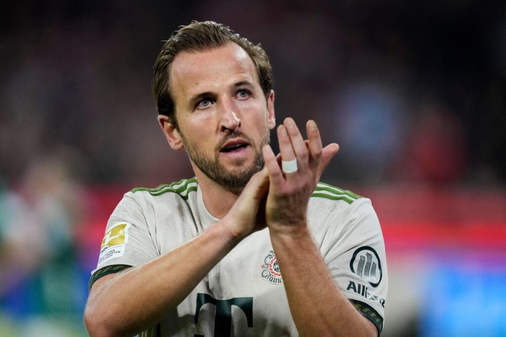 Bayern Munich Football Club footballer Harry Kane