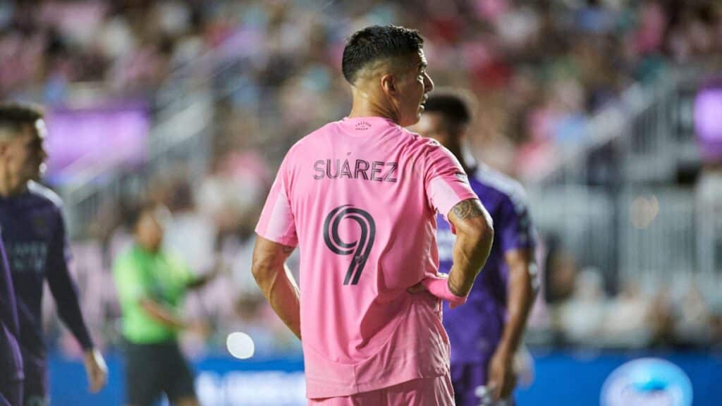 Inter Miami striker Luis Suarez