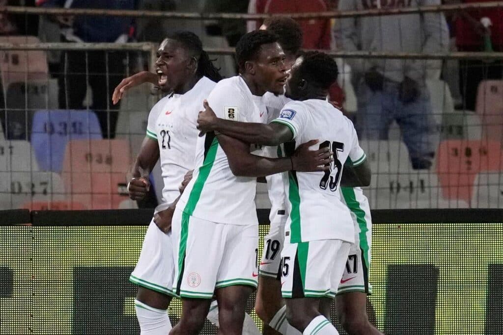 Calvin Bassey scores for Nigeria