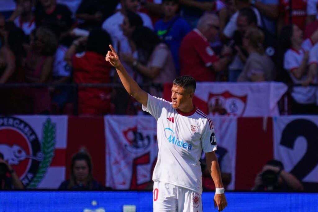 Alexis Sanchez of Sevilla