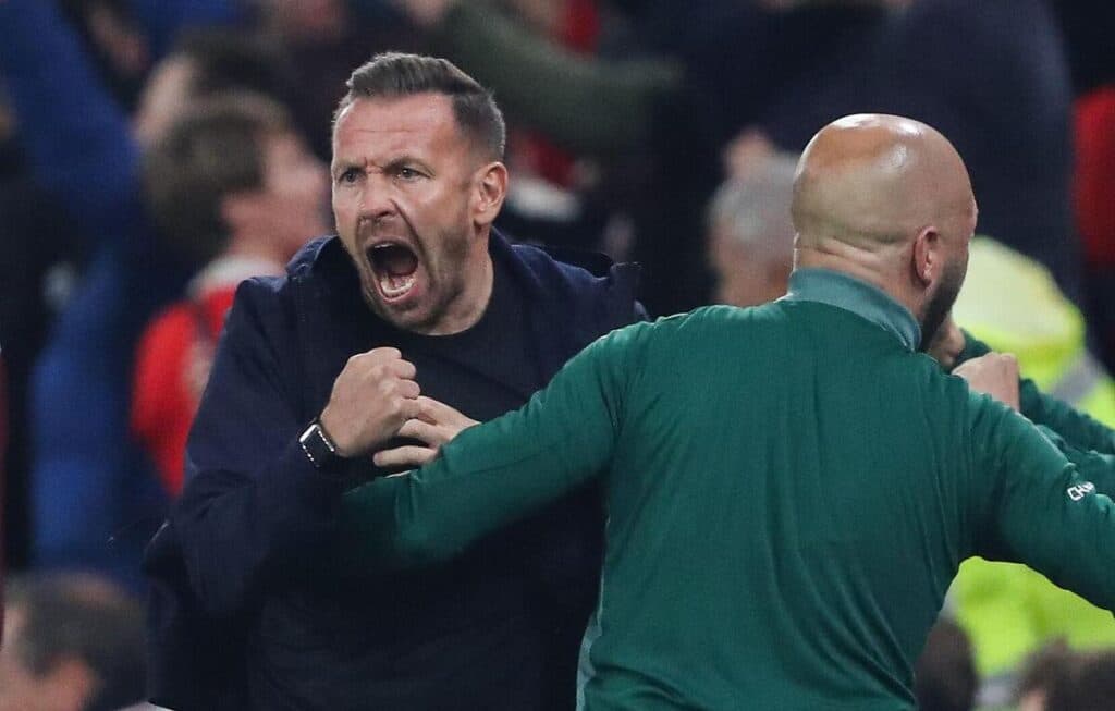 Wales national football team manager Craig Bellamy