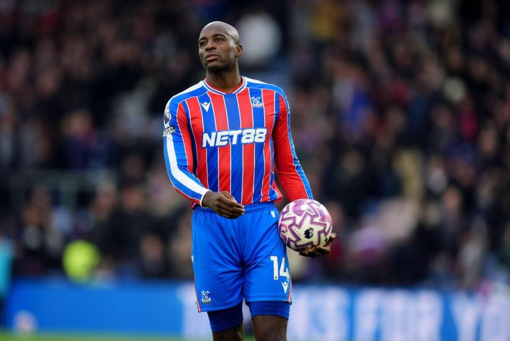 Crystal Palace striker Jean-Philippe Mateta