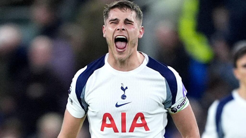 Tottenham Hotspur Football Club footballer Micky van de Ven