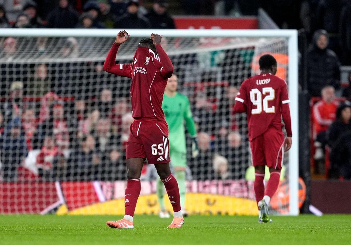 Liverpool 0-3 Crystal Palace: Report, result and goals as Reds suffer sixth defeat in seven