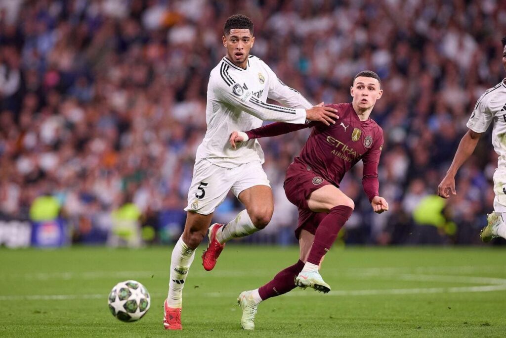 England rivals Phil Foden and Jude Bellingham