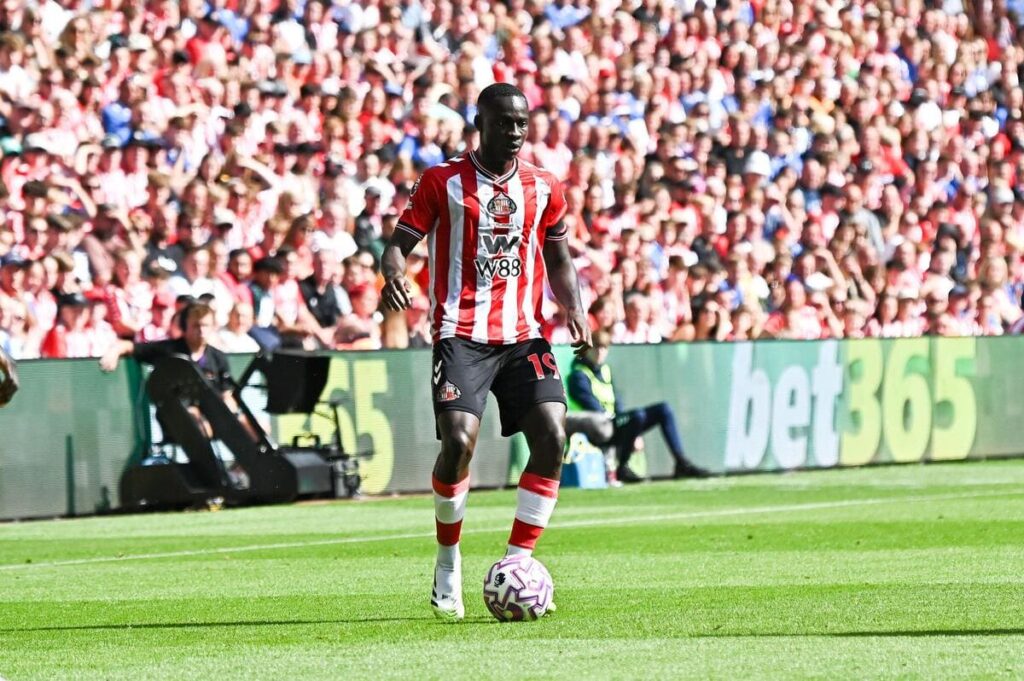 Habib Diarra, centrocampista del Sunderland e del Senegal