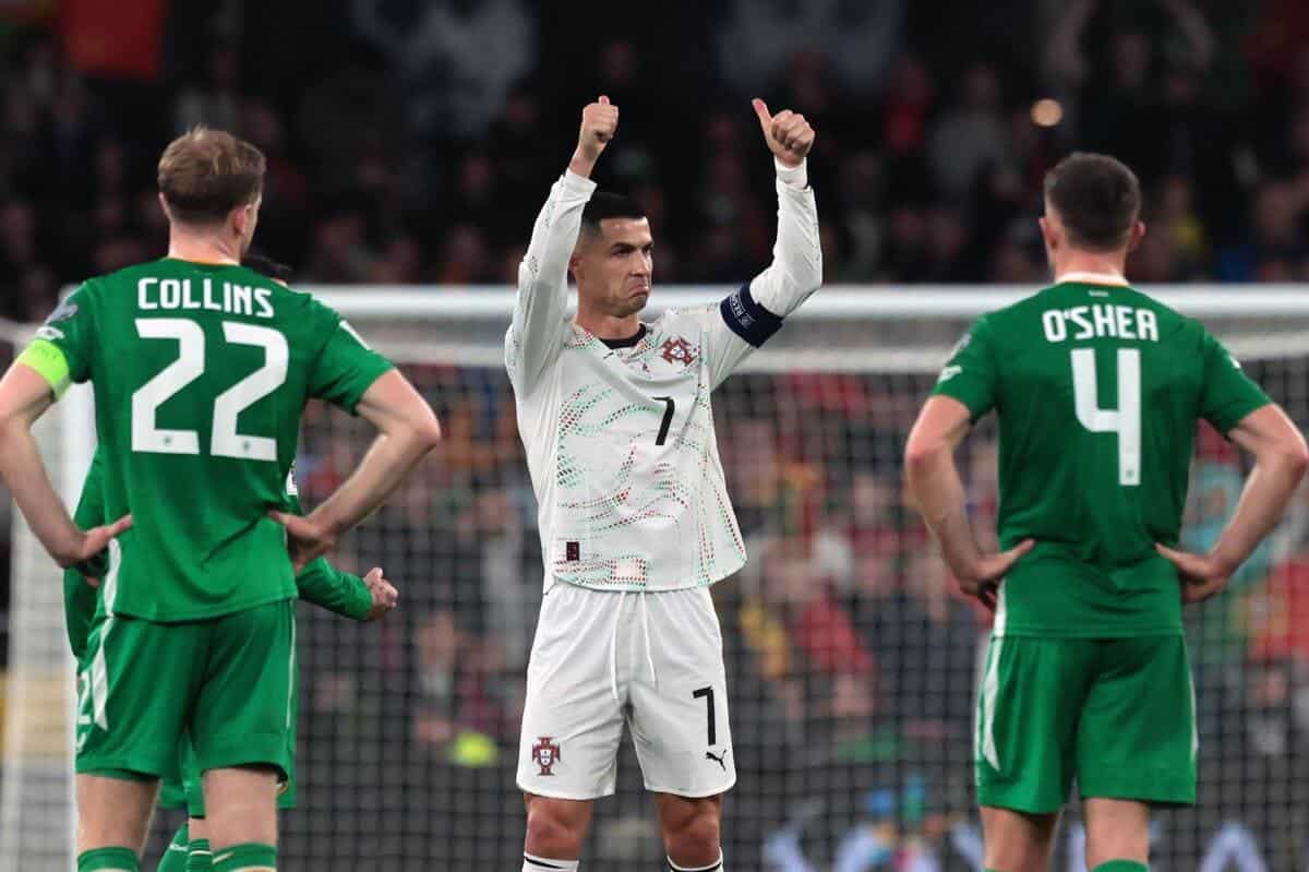 Will Cristiano Ronaldo miss the first two World Cup games after Ireland’s red card?