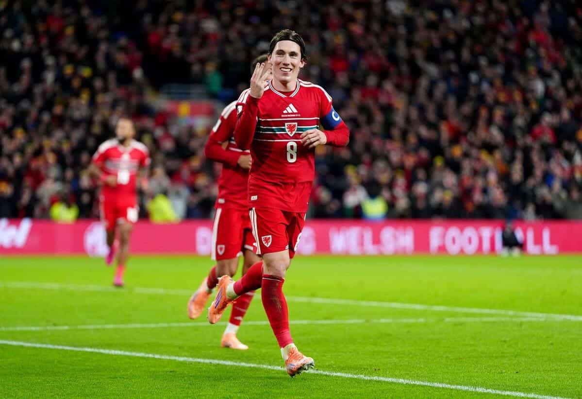 Wales 7-1 North Macedonia: Wilson hat-trick caps off memorable night as Dragons roar in Cardiff