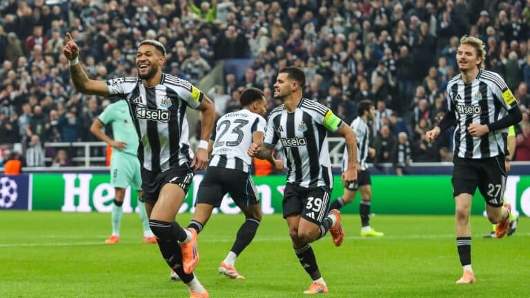 Newcastle 2-0 Athletic Club: Report, result and goals as Burn and Joelinton headers seal third straight Champions League win for Magpies
