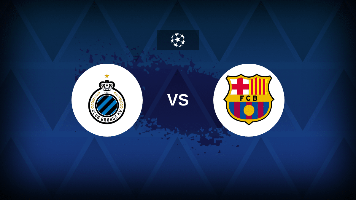 Club Brugge v Barcelona - Line-ups, stats and preview