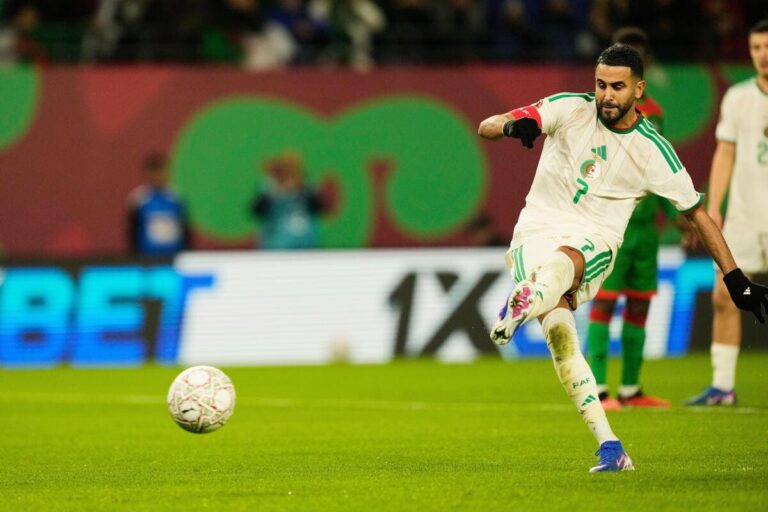 Algeria 1-0 Burkina Faso: Mahrez penalty settles low-key encounter