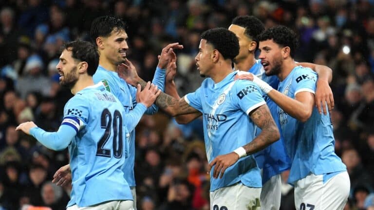 Manchester City 2-0 Brentford: Report, result and goals as Cherki stunner helps City reach Carabao Cup semi-finals