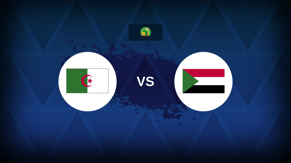 Algeria v Sudan - Line-ups, stats and preview
