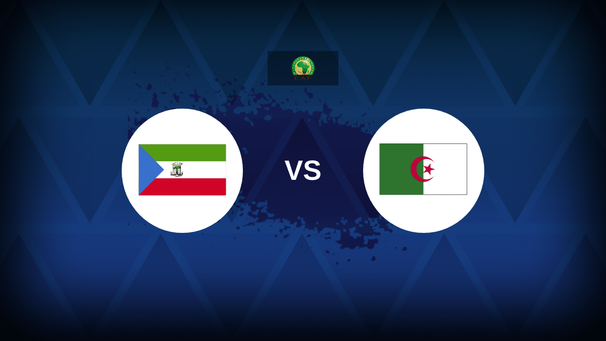 Equatorial Guinea v Algeria - Line-ups, stats and preview