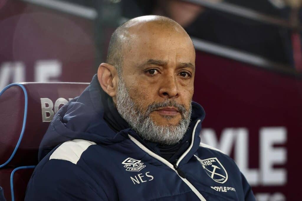 West Ham manager Nuno Espirito Santo