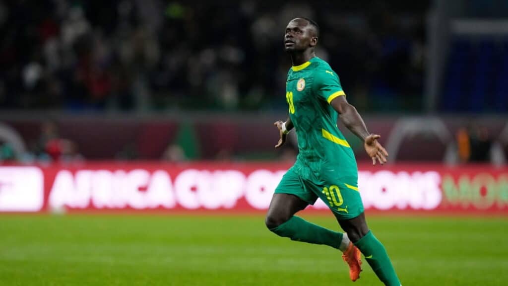 Sadio Mane of Senegal