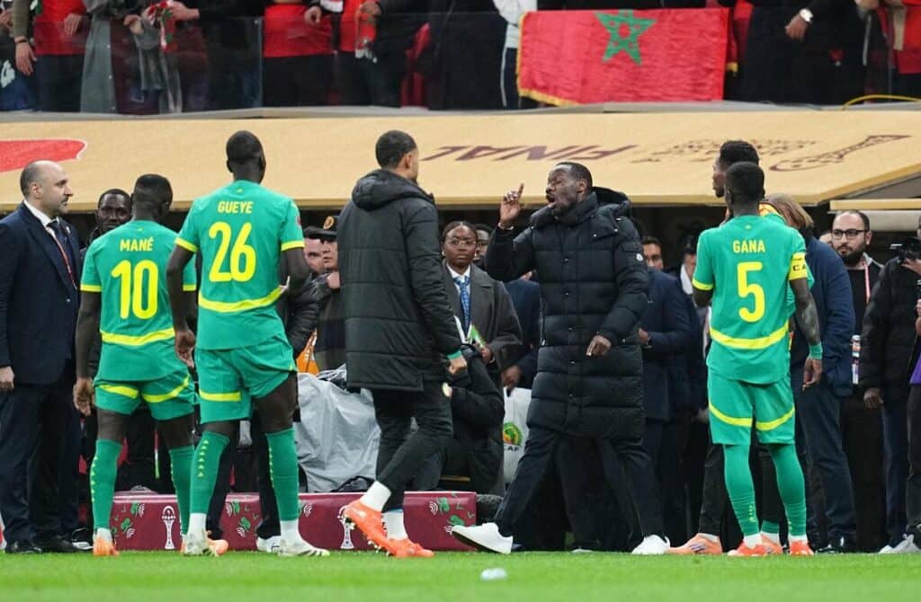 Senegal coach Pape Thiaw